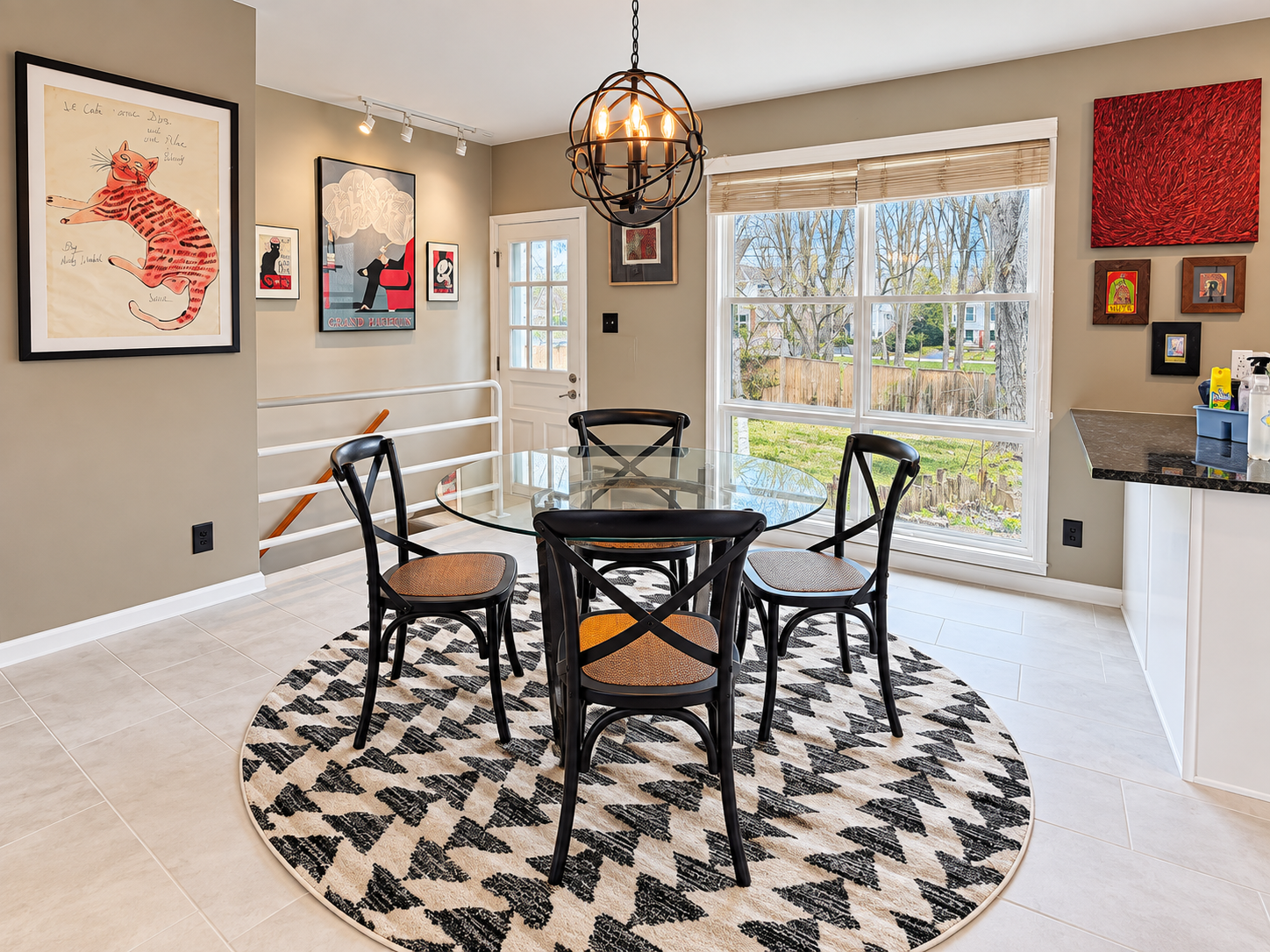 Dining nook off the kitchen